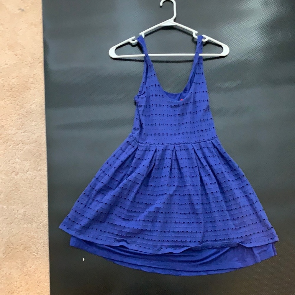 Blue dress